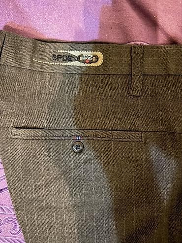 dsq: Klassik Şalvar, Dsquared2, XS, rəng - Boz — 2