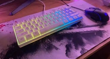 oyun kompüteri: YENIDI: UNVAN GENCE SEHERI: RGB işıqlı kompakt klaviatura - Ölçü — 2