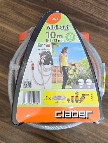 Bağ evi və bağ üçün hərşey: Claber Mini-Set Utility 9028 – bağ suvarma dəsti Xüsusiyyətlər: - — 2