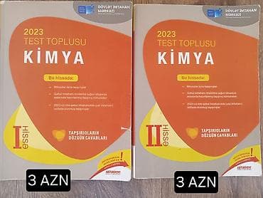 canta satışı: 1.Fizika 2025 topluları hərəsi 9 manata alınıb, içində sadə qələmlə — 2