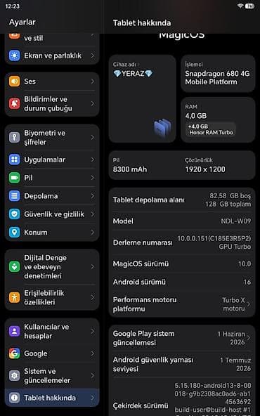 honor planset qiymeti: HONOR planşet Real alıcıya endirim olacağ Marka:HONOR Pad X8a - Brend — 5