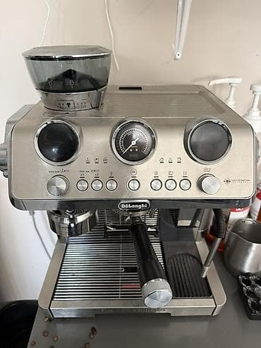 delonghi nespresso: Qəhvə maşını Delonghi, Yarımavtomat, Üyüdücü ilə — 2