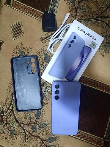 samsung j2: Samsung Galaxy A54 5G, цвет - Фиолетовый, Отпечаток пальца — 2