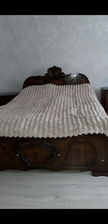 İşlənmiş, İkinəfərlik çarpayı, Bazasız, Matras ilə, Siyirməsiz
