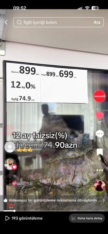 LED Televizor - Ekran: düz panelli LED, nazik çərçivə - Ayaqlıq: iki lalafo.az -da LED Televizor - Ekran: düz panelli LED, nazik çərçivə - Ayaqlıq: iki