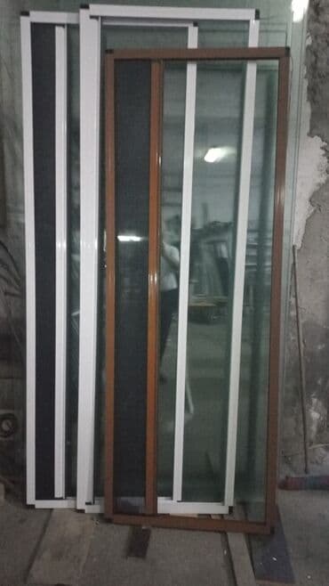 plastik pencərə: Ağcaqanad torları . Si̇yi̇rməli̇/qarmoşka. 75 man papiçnan olanlar — 4