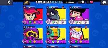 lost mary 12000: Brawl Stars oyun hesabı - Kupa: 51,204 - Səviyyə/XP: 30 səviyyə — 5