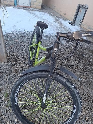 BMX GTR dağ velosipedi - Marka/model: BMX GTR - Rəng: yaşıl-qara