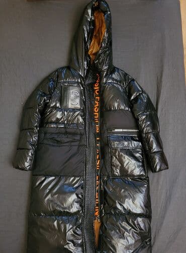 Пальто: Мужское пальто, L, цвет - Черный — 2