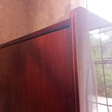 dolab paltar: Klassik üslubda taxta qarderob - Material: cilalanmış təbii — 3