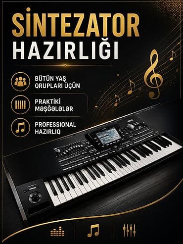 korq: Sintezator hazırlığı xidməti təqdim olunur. Bu hazırlıq proqramı — 1