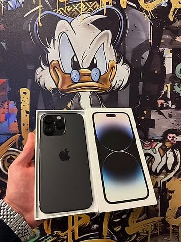 saz internet: IPhone 14 Pro Max, 256 GB, Qara — 1