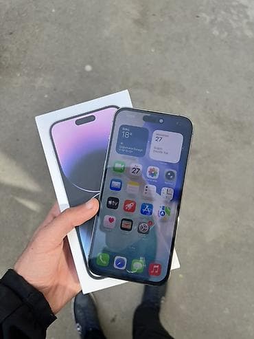 sim nömrə satışı: IPhone 14 Pro Max, 128 GB, Deep Purple, Face ID — 2