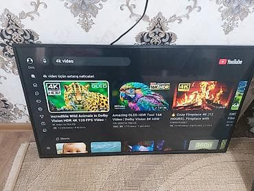 shivaki 109 ekran smart android 9: İşlənmiş Televizor Shivaki LED ekran 43" 4K (3840x2160) — 3