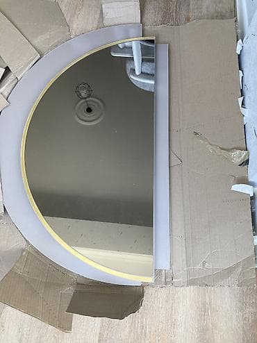 bezekli i herfi: Güzgü Divar üçün, Dairə, Dekorativ, Çərçivə ilə — 6