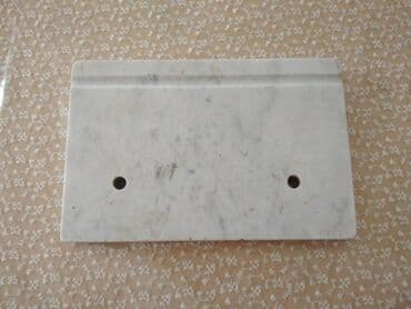 Mərmər qələmqabı. Sovet dövründən qalma. Qələm taxılan dəmirləri