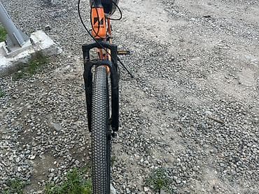 mercury velosiped: ZigZag şose/trek velosipedi - Rəng: narıncı gövdə, qara komponentlər — 3