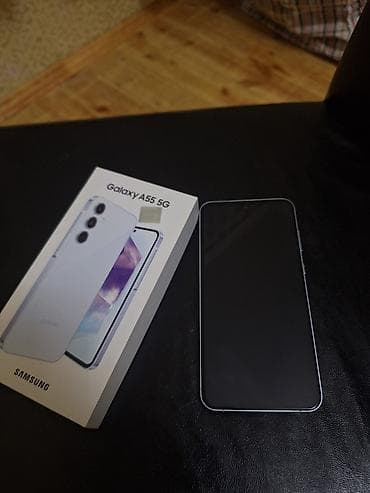 5g modem: Samsung Galaxy A55 5G, rəng - Ağ — 8