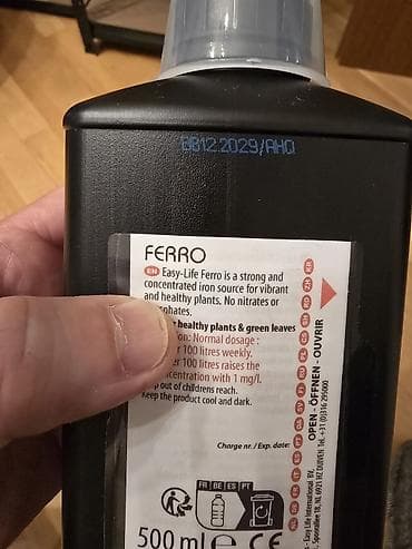 Digər gübrə: Easy-Life Ferro 500 ml – akvarium bitkiləri üçün dəmir gübrəsi. - — 2