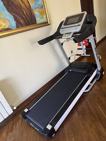 Спорт и хобби: Qaçış trenajoru – evdə kardio və fitnes üçün - Geniş qaçış səthi — 1