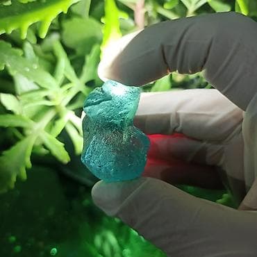 antik eşya: Kolleksiya üçün Nadir Daş Təbii Akvamarin Satılır - Orijinal mavi — 4