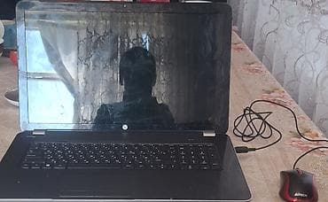 tv box ucuz: HP noutbuk + A4Tech simli siçan - Marka: HP - Ekran: təxminən 17.3" — 1