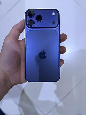 iphone 17 pro max silver: IPhone 17 Pro Max, 512 GB, Mavi, Qırıq — 1