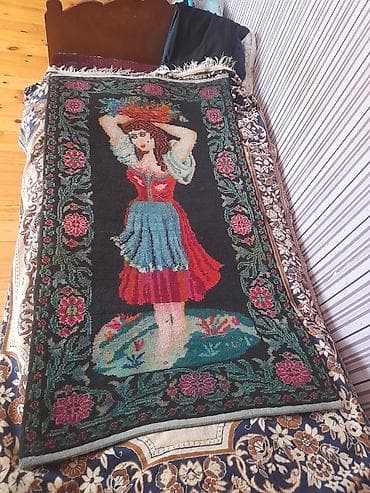 продать ковер: Anamın qaynanasından qalıb.Xalça yaxşı veziyyetdedir,istifade — 2