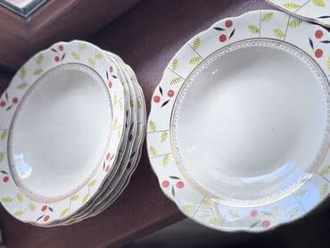 uakeen производитель: Обеденный набор, цвет - Белый, Фарфор — 1