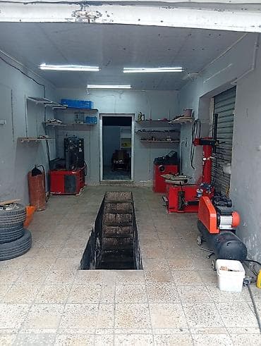 sinler ve diskler type 1: Avtomobil təkər və asqı işləri üçün tam avadanlıqlı mini servis sahəsi — 1