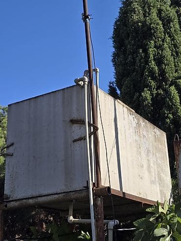 boru: Nerjavika qalin paslanmayan su çəni – yerüstü, kvadrat formalı - — 3