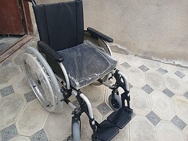 Tibbi geyim: Ottobock əlil arabası - Brend: Ottobock - Təkərlər: iri arxa təkərlər — 5