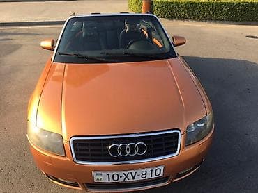 Audi A4 Cabriolet – kabriolet, fərqli mis-bürünc rəngdə Xarici: -