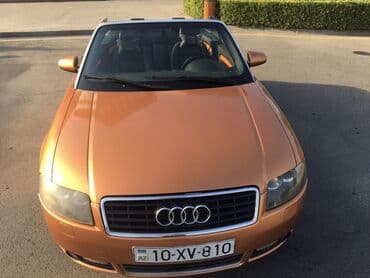 disklər r14: Audi A4 Cabriolet – kabriolet, fərqli mis-bürünc rəngdə Xarici: - — 1