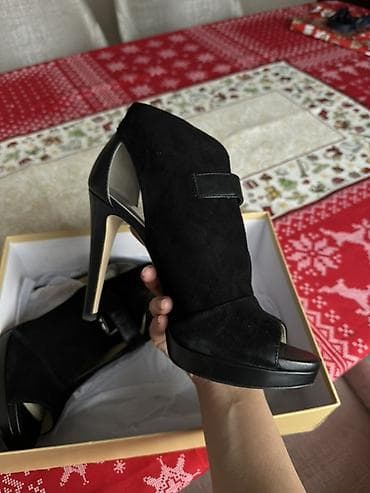 qadin ayaqqablari: Micheal kors Qadın ayaqqabısı – açıq burunlu, hündürdaban — 1