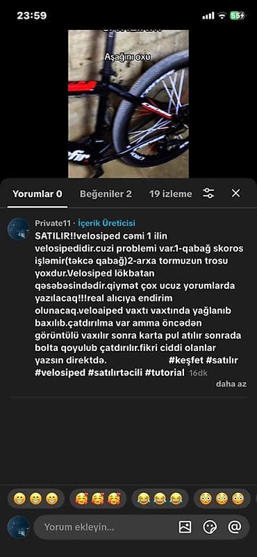 bmw velosiped: Cross Efir dağ velosipedi - Rəng: qara gövdə, qırmızı‑ağ‑sarı — 4