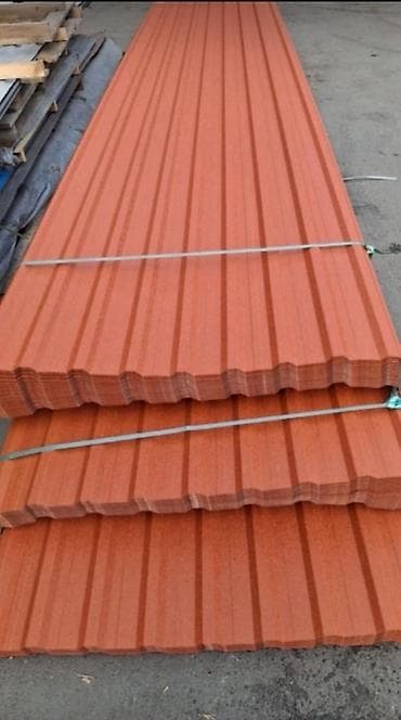 sandviç panel 2 el: Profilli dam örtüyü və aksesuarları Məhsul: - Polimer örtüklü, qumlu — 1