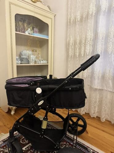 uşaq masni: Çıxarıla bilən beşikli araba, İşlənmiş, Yaş: 12-18 ay, Ünvandan götürmə — 2