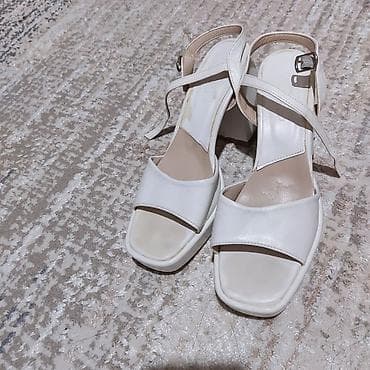 basanojka: Ölçü: 38, rəng - Ağ, Yeni — 4