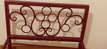 dəmir dirək: Təknəfərlik çarpayı, Bazasız, Matrassız, Siyirməsiz — 4