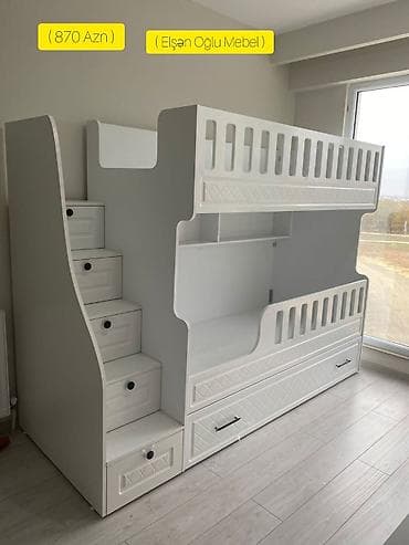 uwaq maneji: Oğlan və qız üçün, Yeni, Çarpayı, Matras ilə, Siyirməli, Laminat — 1