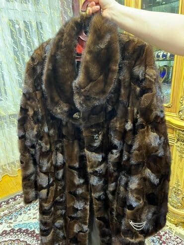 смарт рич кофе для похудения: Qadın mink (qətran rəngli) kürk - Material: təbii mink dərisi, qısa — 3