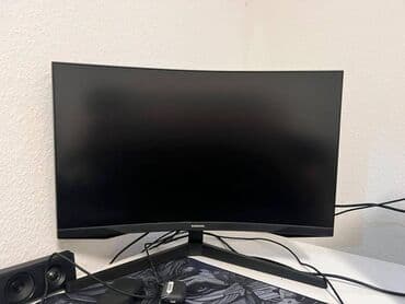 Planşetlər: Samsung Odyssey G5 34 inch curved ekran 2K 165Hz 1ms Manitor yeni — 2