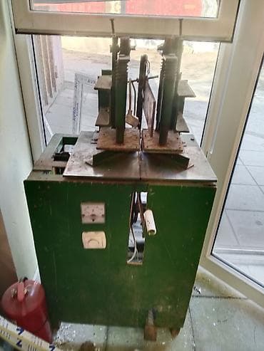 PVC pəncərə-profil qaynaq aparatı - İkili stansiya quruluşu: eyni