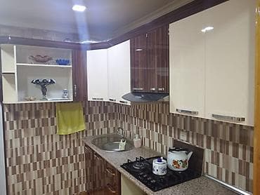 Ev üçün mebel: Mətbəx mebeli və avadanlıq dəsti - Künc yerləşimli, modul mə mebeli — 2