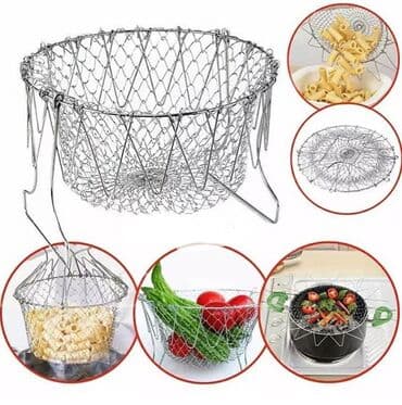 süzgəc: Açılıb yığılan süzgec — 1