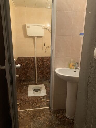 qarayevde 1 otaqli kiraye evler: 30 kv. m, 1 otaqlı, Qaz, İşıq, Su — 3