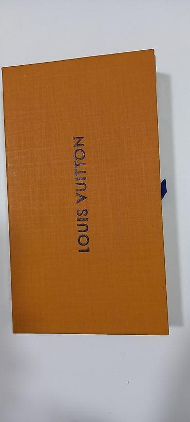 qara cantalar: Lous Vuitton dəri,kişi cüzdan. Hədiyyəlik,gündəlik istifadə üçün — 1