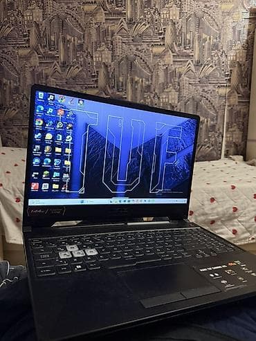 notebook satisi: ASUS TUF Gaming A15 (FA506/ASUSNC_JASOONC) oyun noutbuku Texniki — 1
