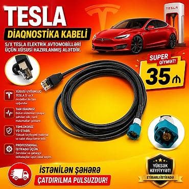pərlər: Tesla diaqnostika kabeli S/X Tesla elektrik avtomobilləri üçün xüsusi — 1